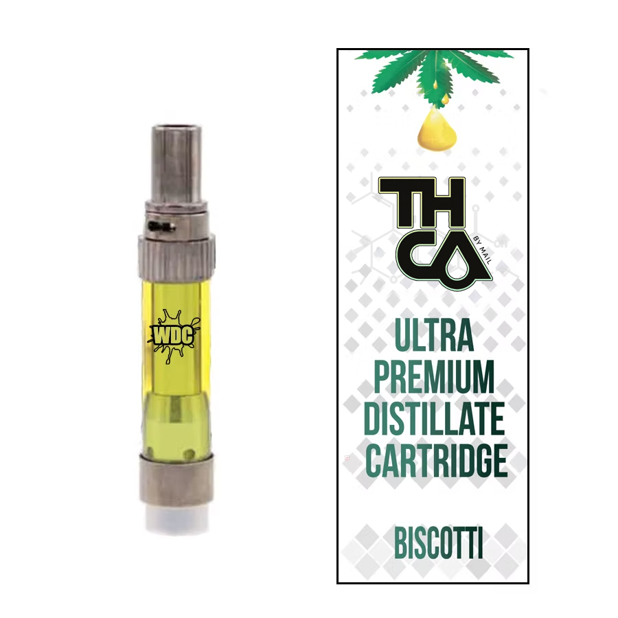 Biscotti 1 Gram THCA Distillate Cartridge – THCa By Mail