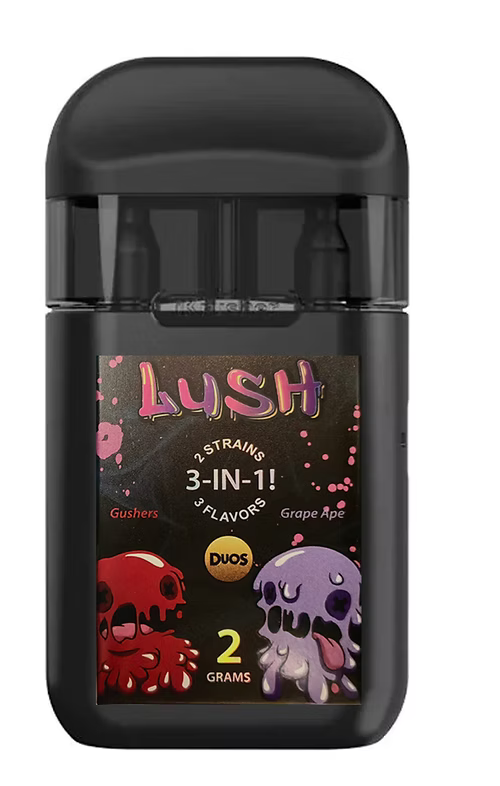 Grape Gushers 3-in-1 2 Gram Live Resin Vape THC Cartridge (DC Dabber THCa By Mail Grape Gushers 3-in-1 2 Gram Live Resin Vape THC Cartridge (DC Dabber THCa By Mail