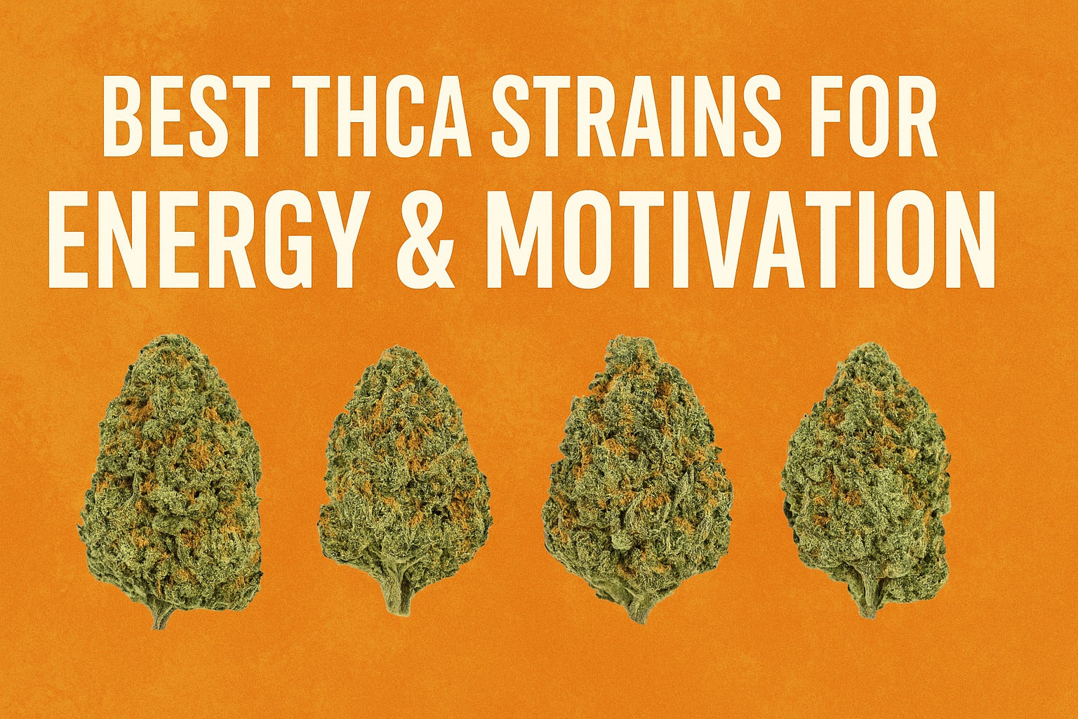 Best THCA Strains for Energy & Motivation | THCa By Mail