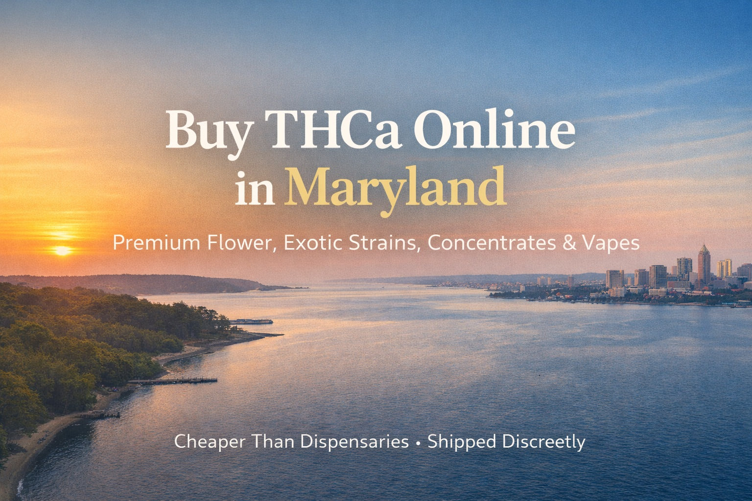 Where to Buy THCa Online in Maryland | Flower, Concentrates & Vapes