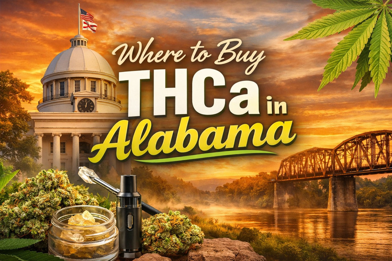 Buy THCA in Alabama