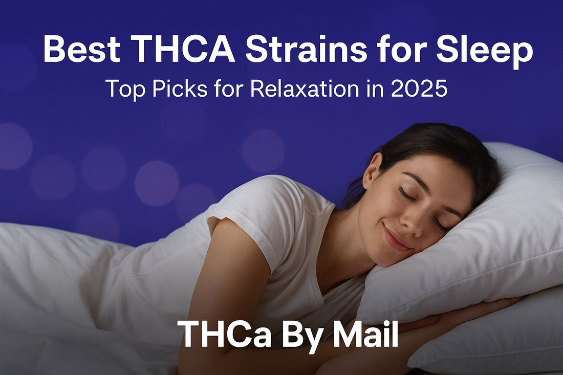 Best THCA Strains for Sleep (2025) — Top Picks for Relaxation