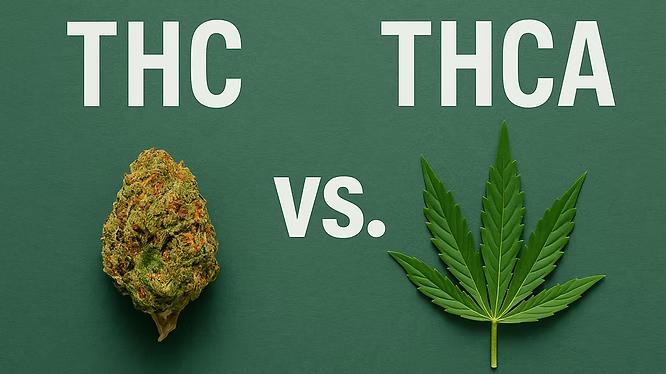 THC vs. THCA: What’s the Real Difference? (And Why It Barely Matters)