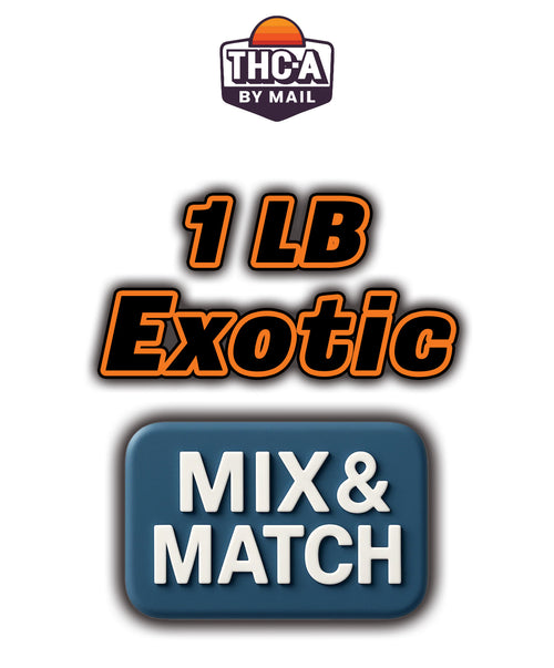 Mix & Match 1LB Exotic Indoor THCA Cannabis Flower