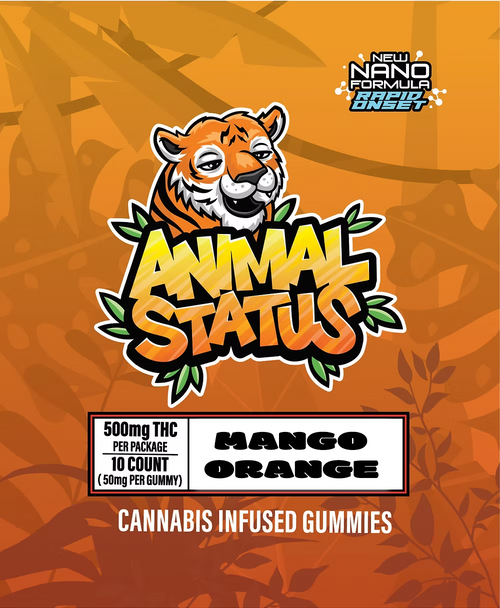 Mango Orange THC-A Cannabis Gummies