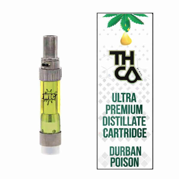 Durban Poison 1 Gram THCA Distillate Cartridge