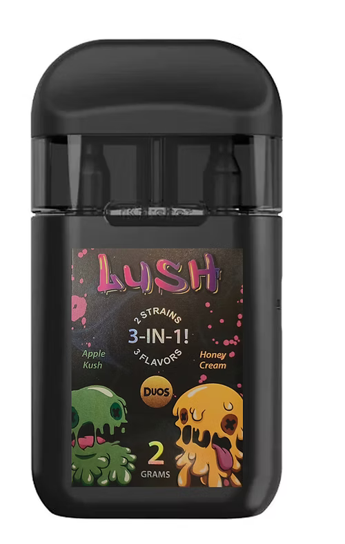 100 Pack Mix Lush 3-in-1 – 2 Gram Live Resin Vape THC Cartridge