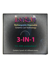 Peach Paradise  5 Pack Lush 3-in-1 – 2 Gram Live Resin Vape THCA Cartridge (Copy) (Copy)