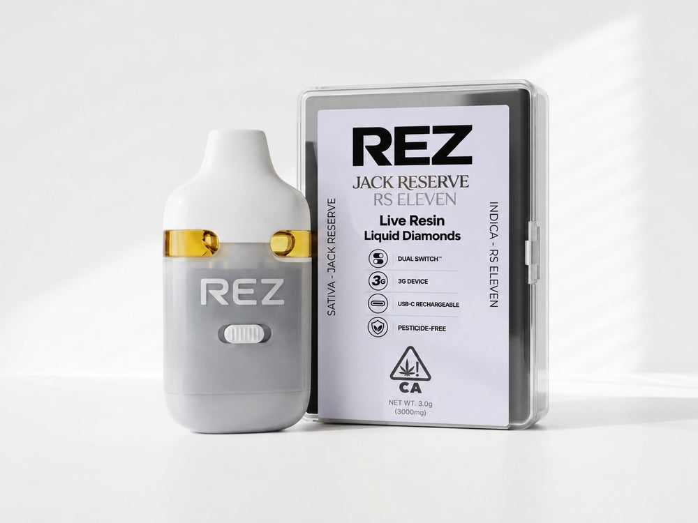 Jack Reserve (S) + RS Eleven Reserve (I) - REZ 3 Gram Live Resin Liquid Diamond Vape