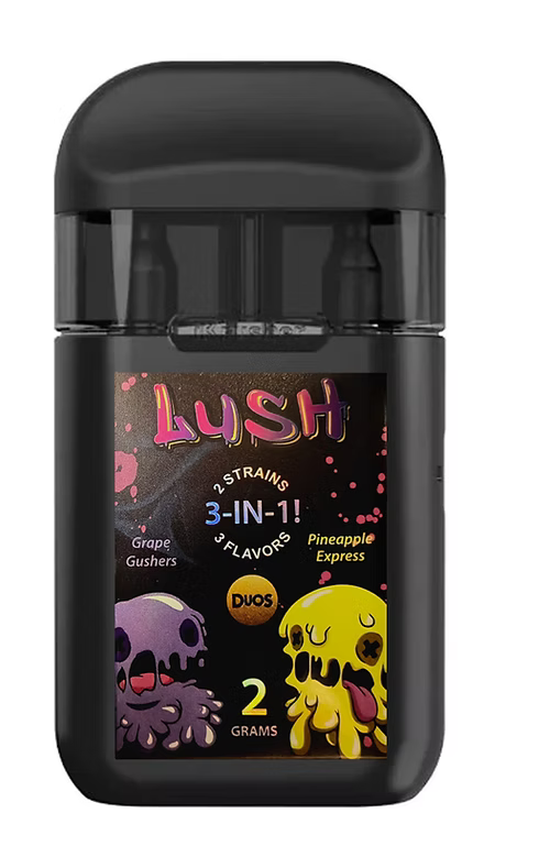 Grape Gushers 3-in-1 2 Gram Live Resin Vape THC Cartridge (DC Dabber THCa By Mail Grape Gushers 3-in-1 2 Gram Live Resin Vape THC Cartridge (DC Dabber THCa By Mail